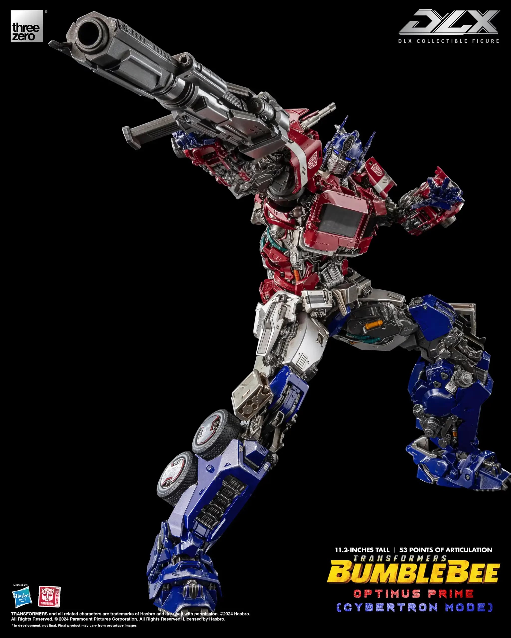 PRE-ORDER threezero - Transformers: Bumblebee - DLX Optimus Prime: Cybertron Mode