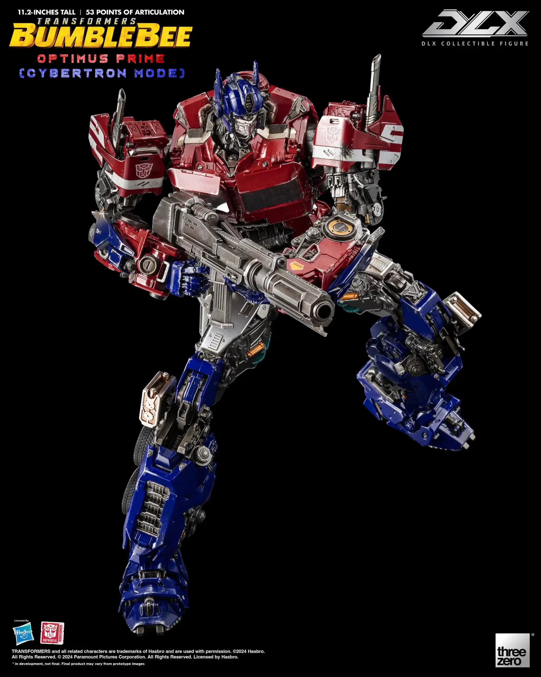 PRE-ORDER threezero - Transformers: Bumblebee - DLX Optimus Prime: Cybertron Mode