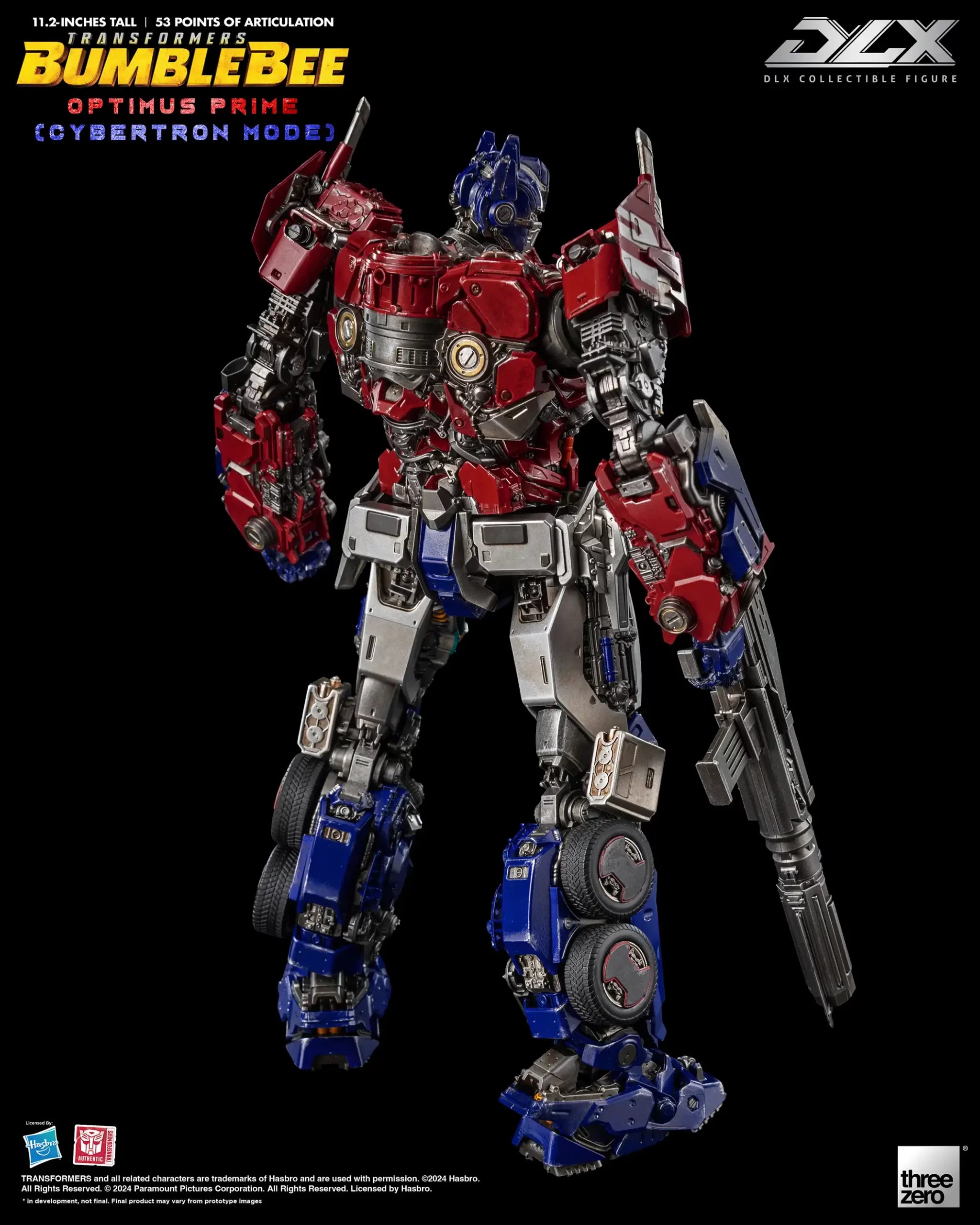 PRE-ORDER threezero - Transformers: Bumblebee - DLX Optimus Prime: Cybertron Mode