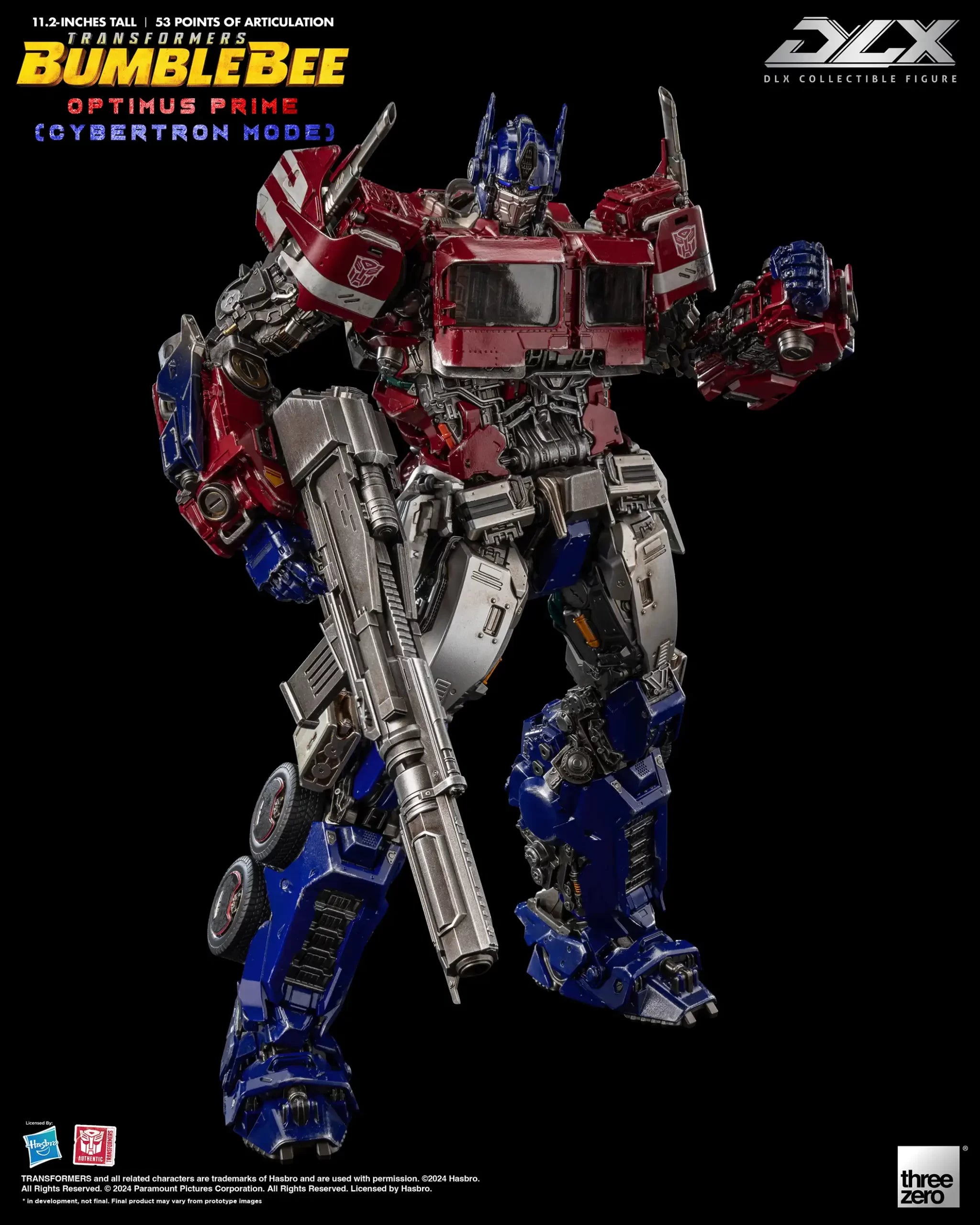 PRE-ORDER threezero - Transformers: Bumblebee - DLX Optimus Prime: Cybertron Mode