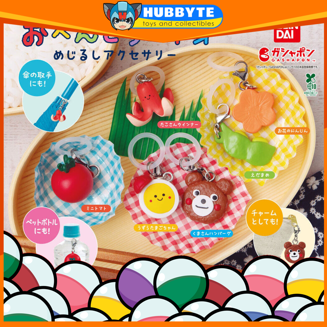 BACK-ORDER Bandai - Lunch Box Ideas Personal Marker Charm [Set of 6]