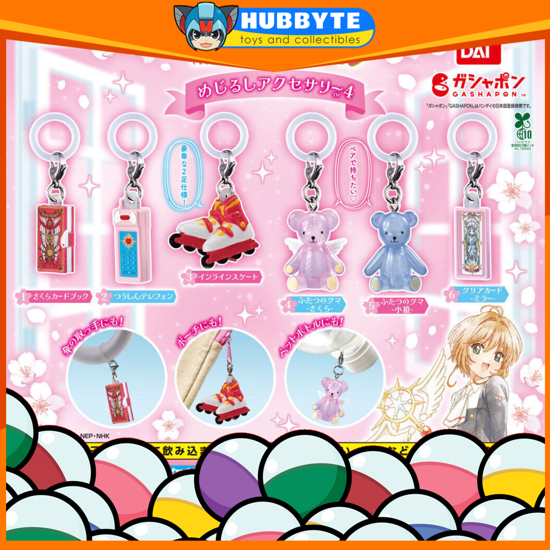 BACK-ORDER Bandai - Cardcaptor Sakura Personal Marker Accessory 4 [Set of 6] [JP]