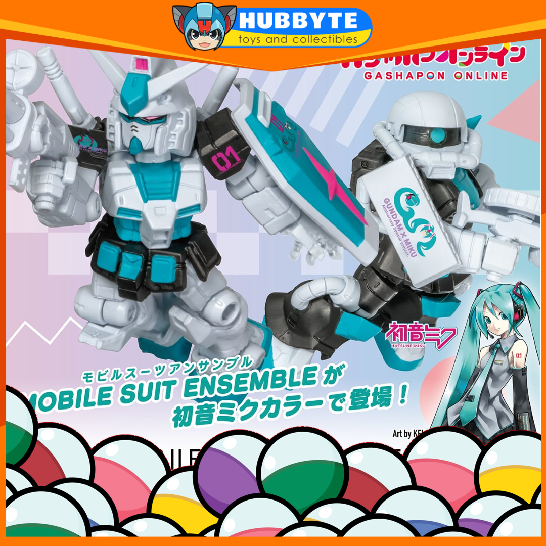 IN-STOCK Bandai - Mobile Suit Gundam - Ensemble Hatsune Miku: Color Ver.
