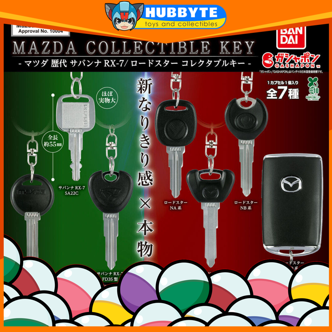 IN-STOCK Bandai - Wannabe an Owner Collection - Mazda Collectible Key