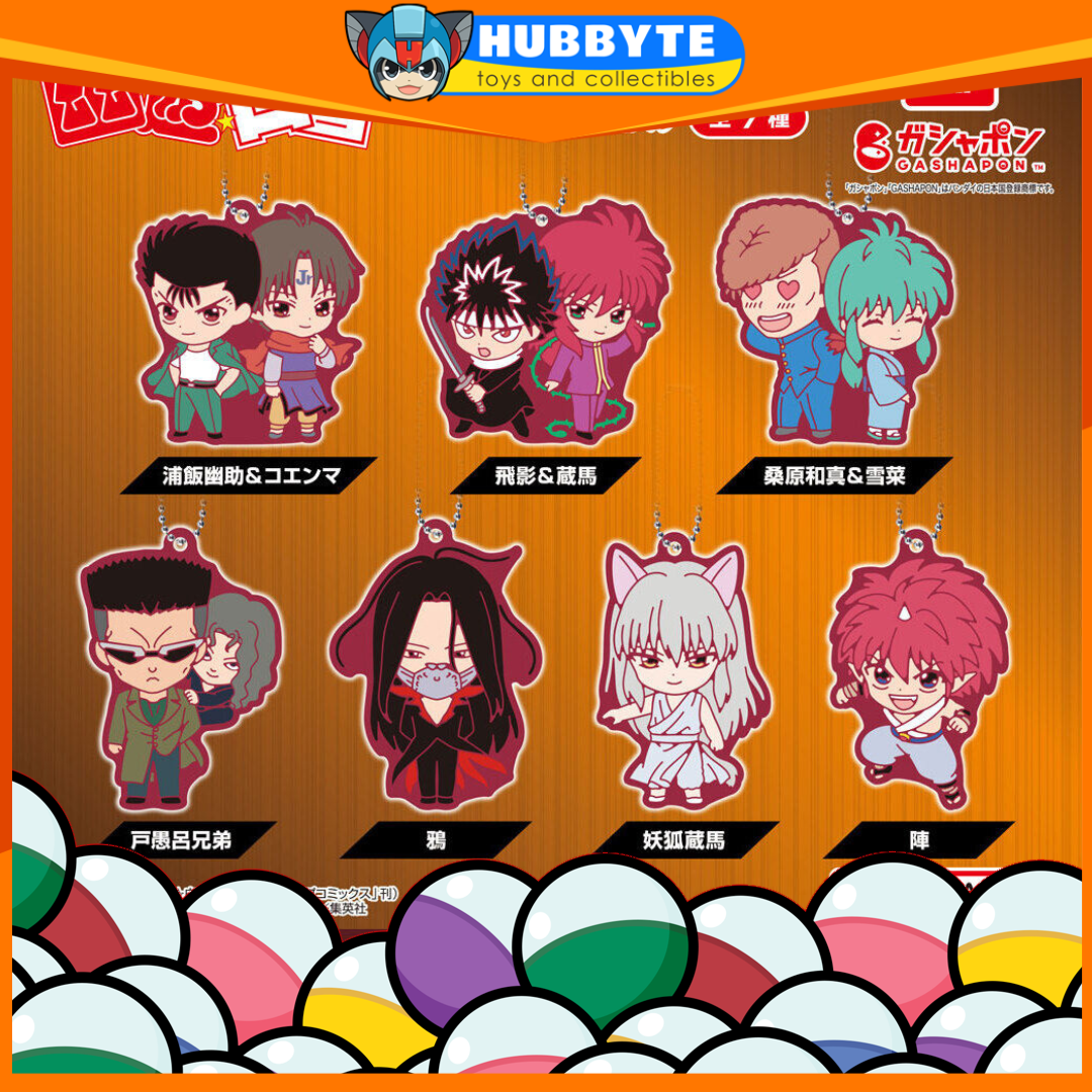 IN-STOCK Bandai - Capsule Rubber Mascot - Yu Yu Hakusho Vol. 2