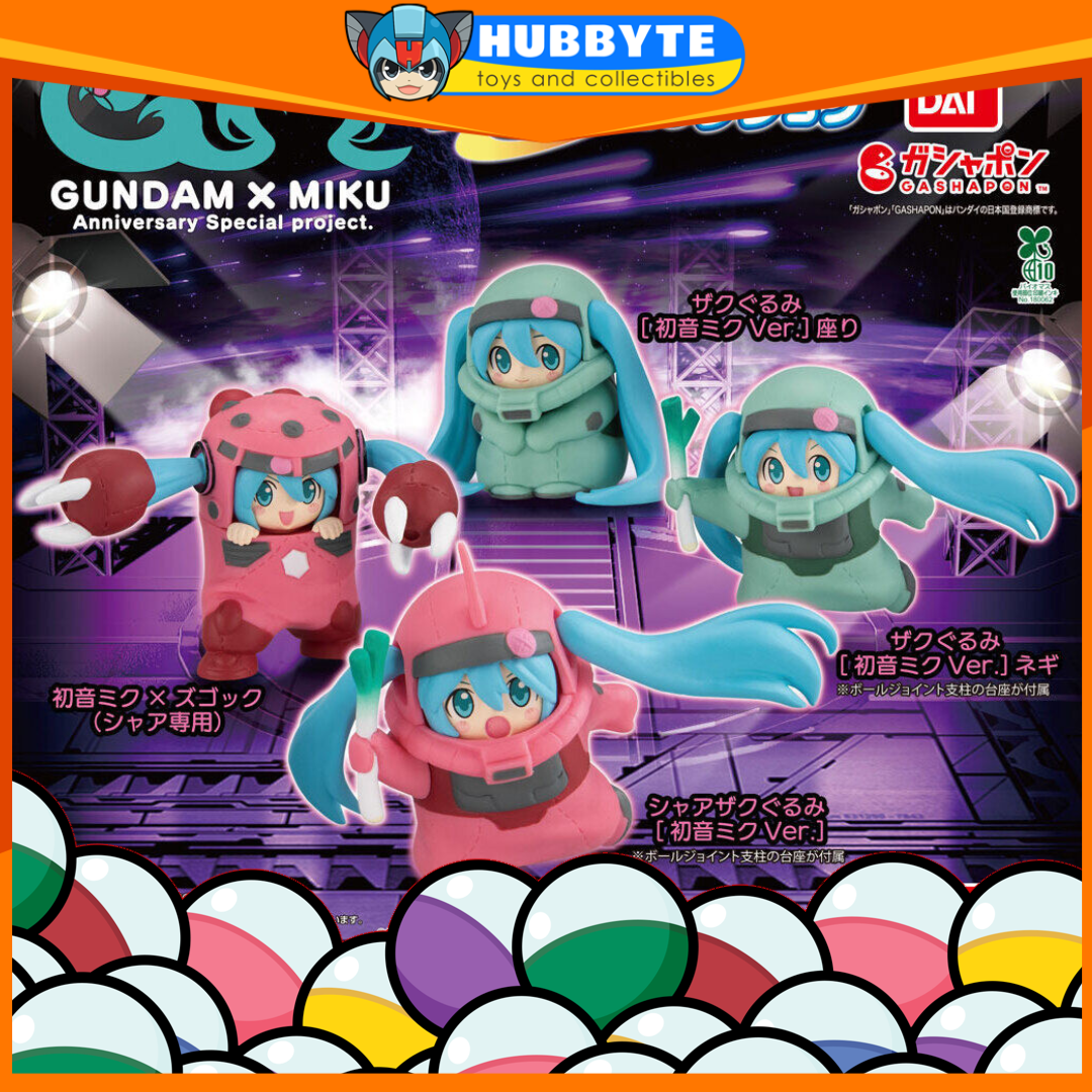 IN-STOCK Bandai - GUNDAM x MIKU Anniversary Special project. Figure Collection
