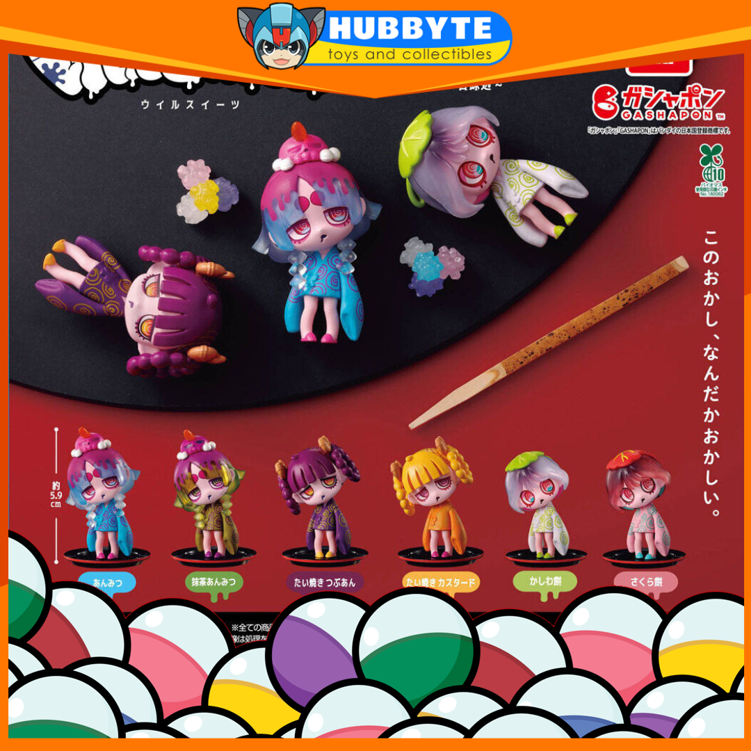 IN-STOCK Bandai - VIRUSWEETS figure collection Japanese Sweets