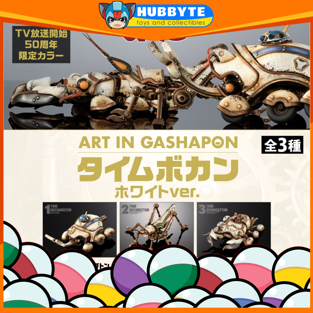 PRE-ORDER Bandai - ART IN GASHAPON Time Bokan: White Ver