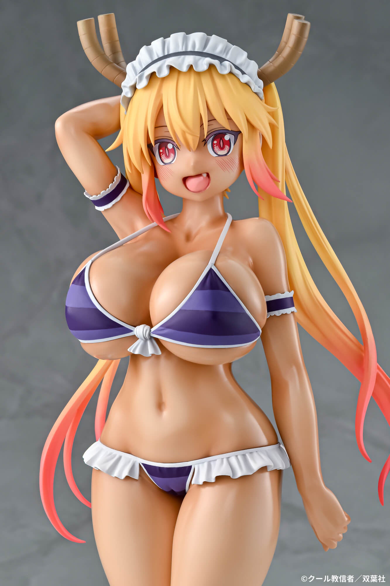 PRE-ORDER Q-six - Miss Kobayashi's Dragon Maid - Tohru:  Bikini Style Tan ver. 1/7