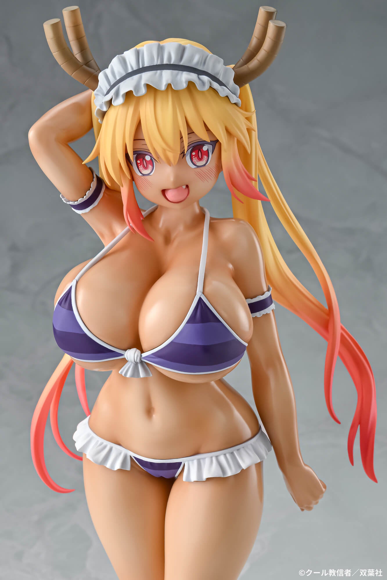 PRE-ORDER Q-six - Miss Kobayashi's Dragon Maid - Tohru:  Bikini Style Tan ver. 1/7