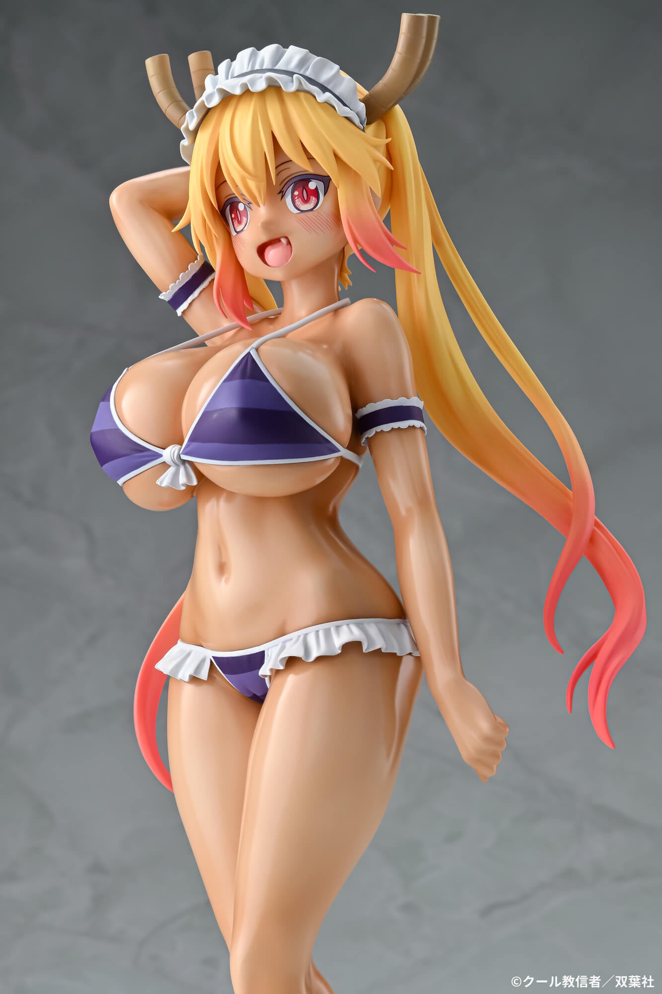 PRE-ORDER Q-six - Miss Kobayashi's Dragon Maid - Tohru:  Bikini Style Tan ver. 1/7