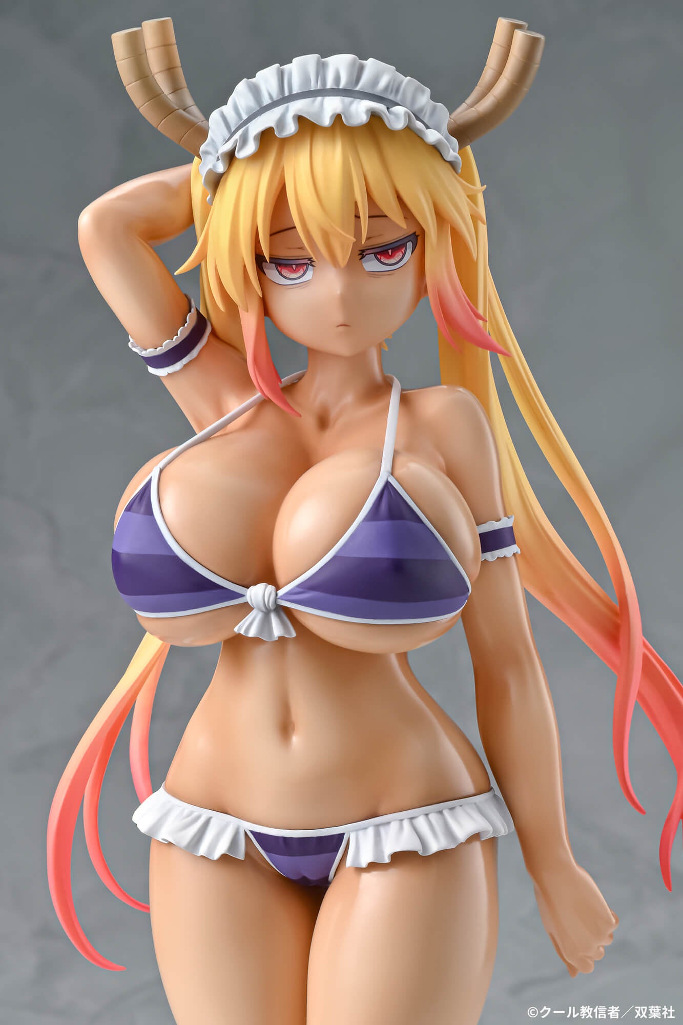 PRE-ORDER Q-six - Miss Kobayashi's Dragon Maid - Tohru:  Bikini Style Tan ver. 1/7