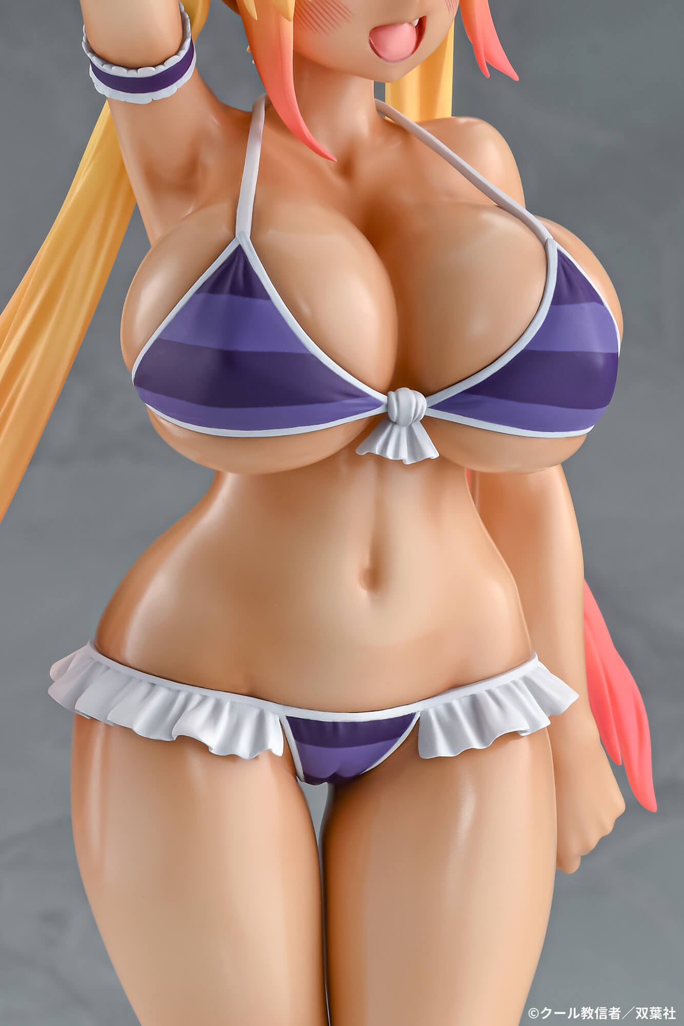 PRE-ORDER Q-six - Miss Kobayashi's Dragon Maid - Tohru:  Bikini Style Tan ver. 1/7