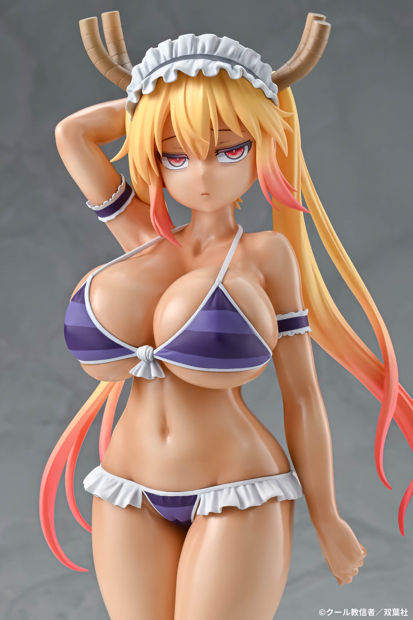PRE-ORDER Q-six - Miss Kobayashi's Dragon Maid - Tohru:  Bikini Style Tan ver. 1/7