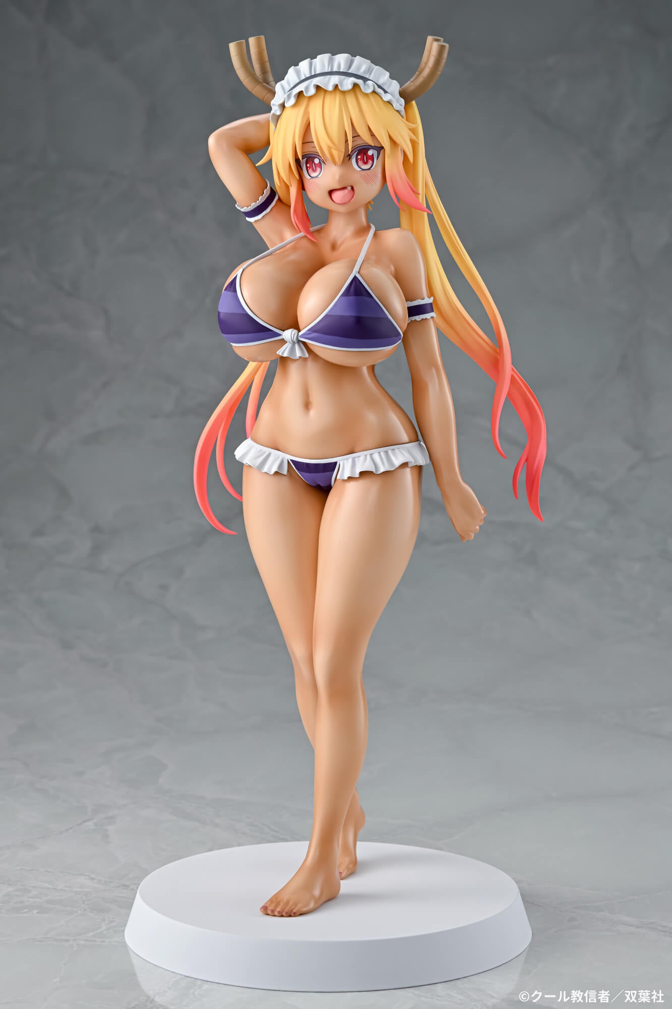 PRE-ORDER Q-six - Miss Kobayashi's Dragon Maid - Tohru:  Bikini Style Tan ver. 1/7