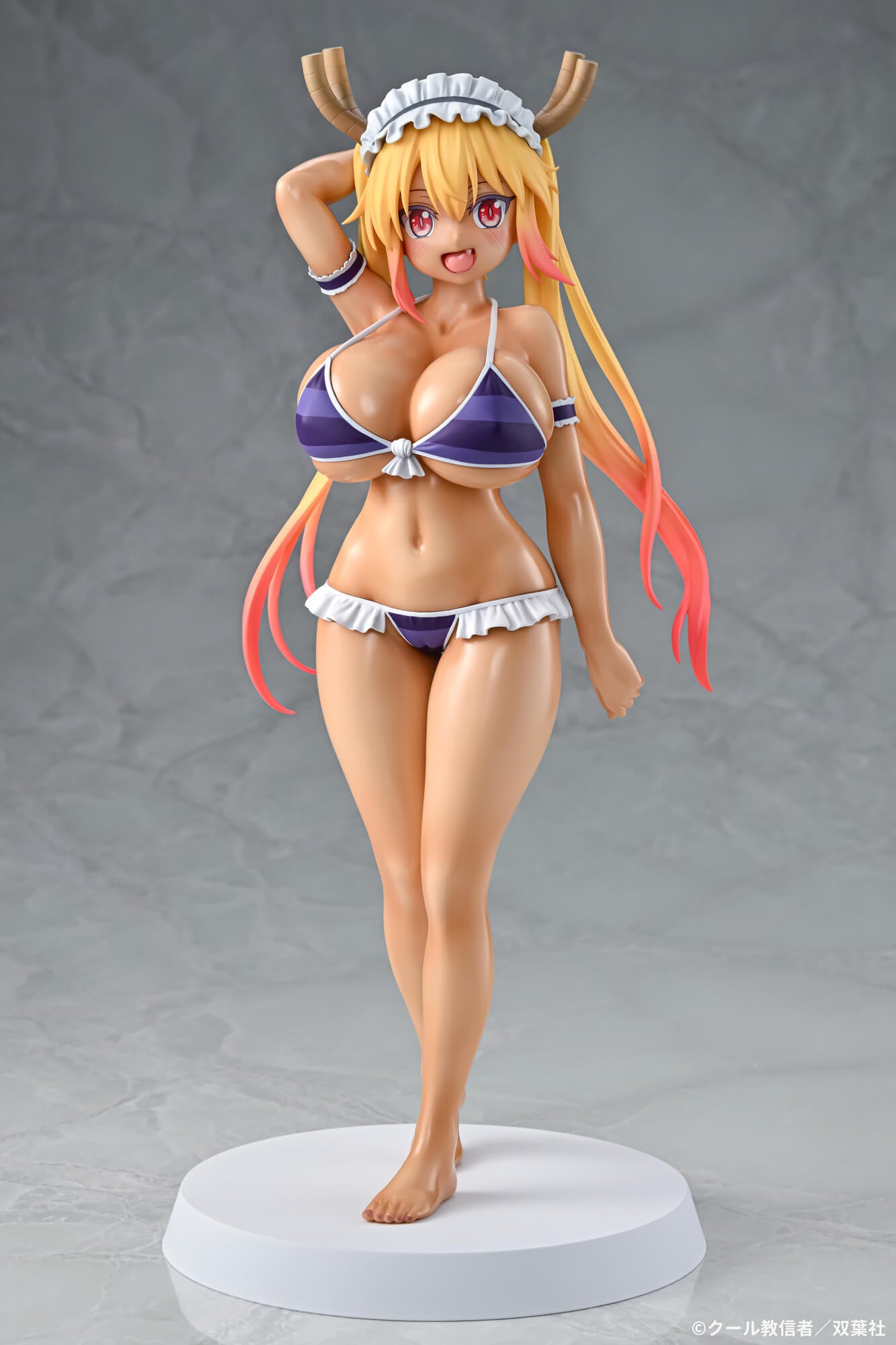 PRE-ORDER Q-six - Miss Kobayashi's Dragon Maid - Tohru:  Bikini Style Tan ver. 1/7