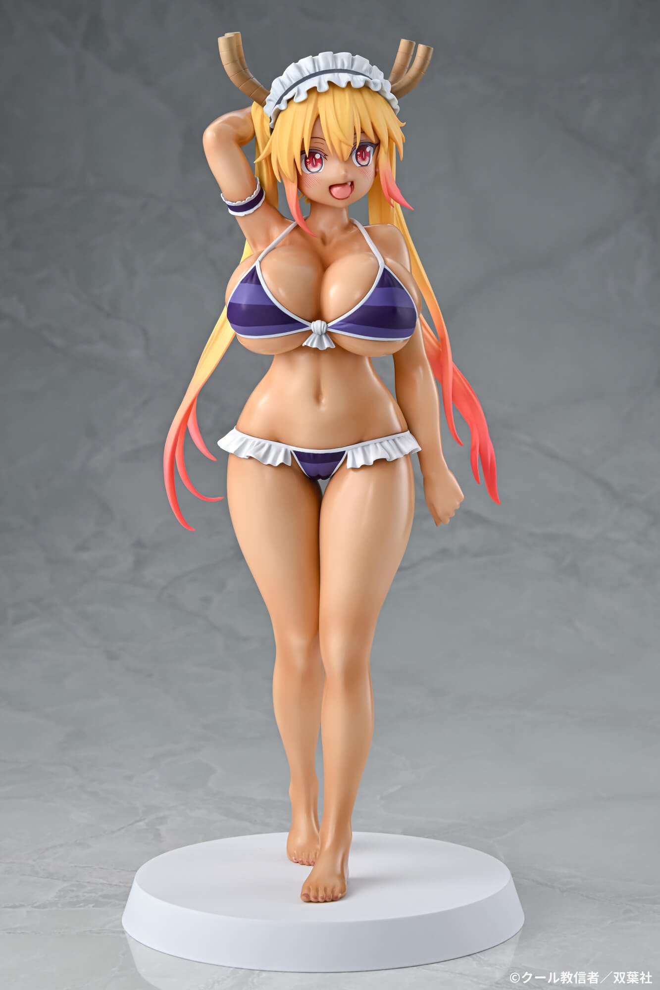 PRE-ORDER Q-six - Miss Kobayashi's Dragon Maid - Tohru:  Bikini Style Tan ver. 1/7