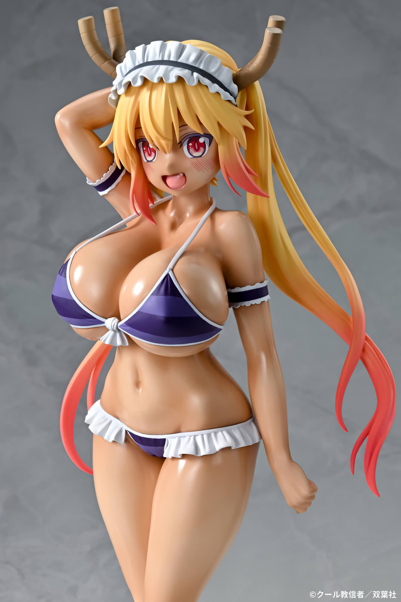 PRE-ORDER Q-six - Miss Kobayashi's Dragon Maid - Tohru:  Bikini Style Tan ver. 1/7
