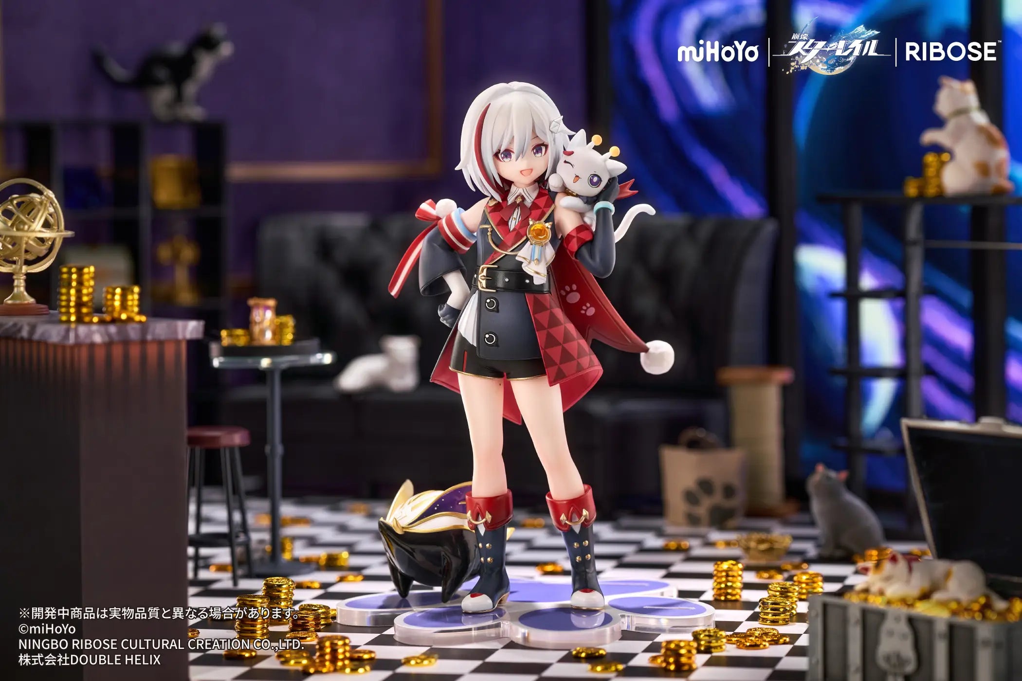 SPECIAL ORDER Ribose - RISE UP+ Honkai: Star Rail Chibineko Series Figure - Topaz & Numby Ver. [JP]