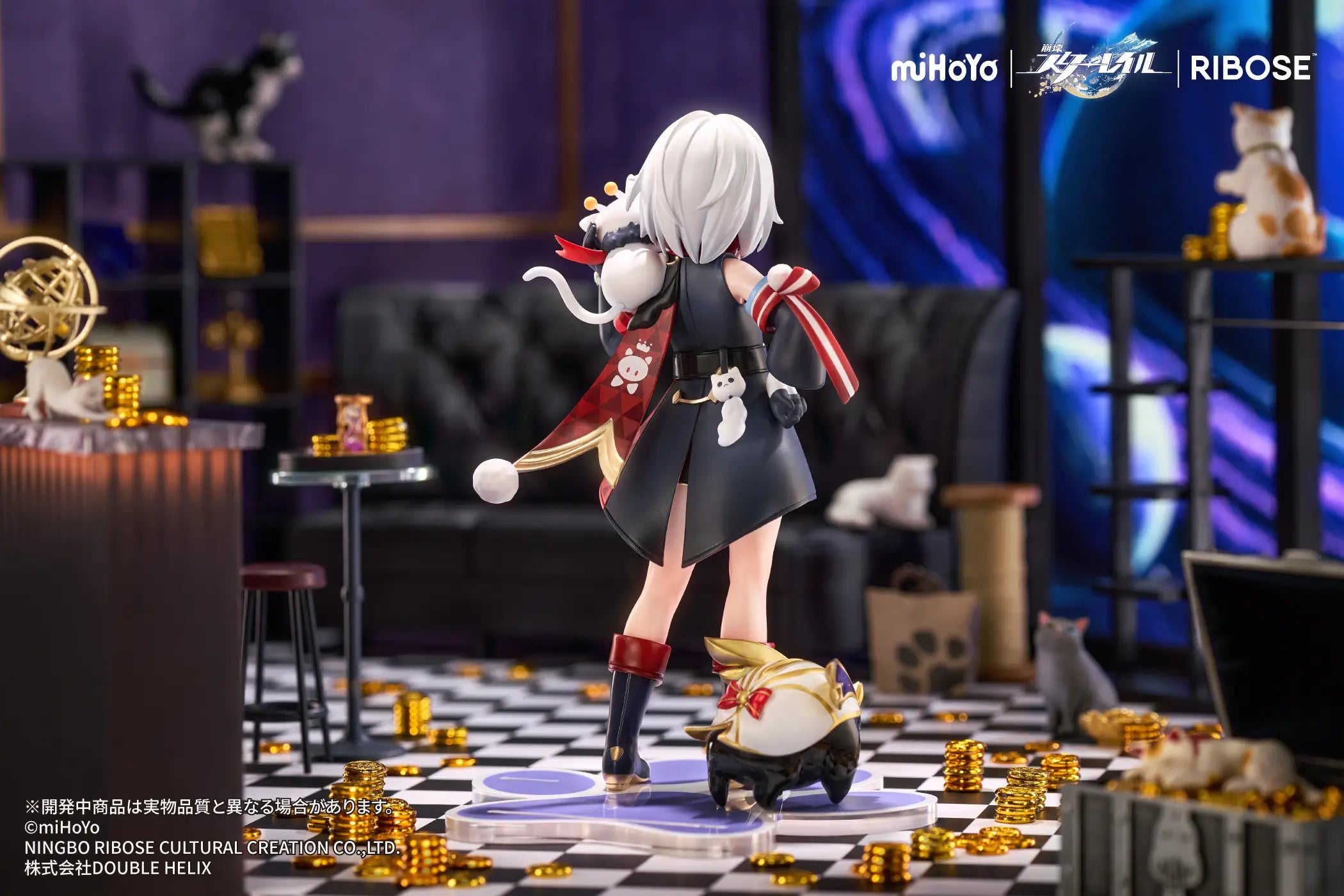 SPECIAL ORDER Ribose - RISE UP+ Honkai: Star Rail Chibineko Series Figure - Topaz & Numby Ver. [JP]