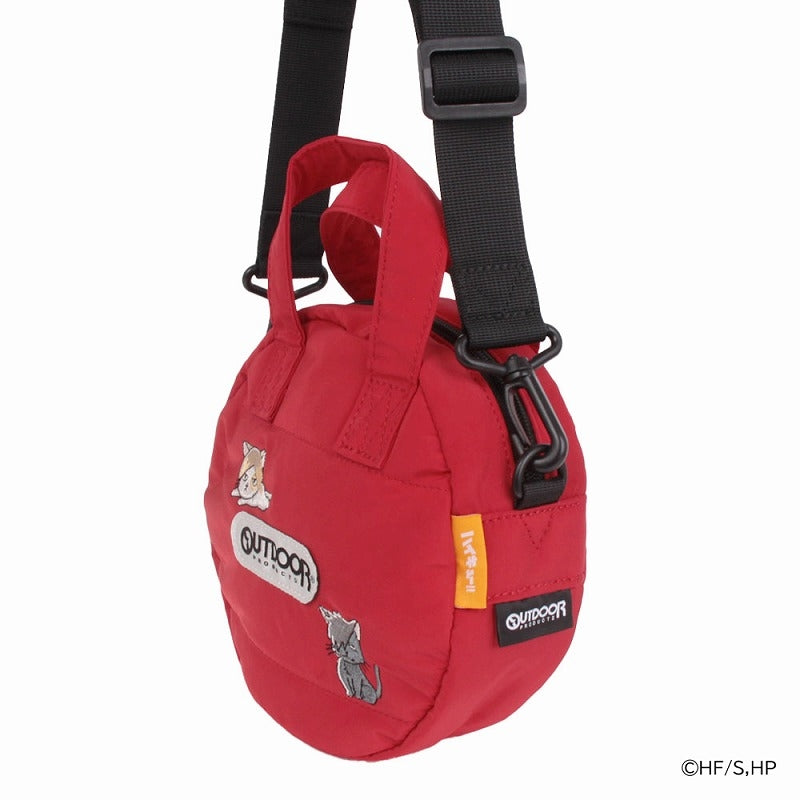 SPECIAL ORDER Haikyu!! x OUTDOOR PRODUCTS - Haikyu!! Round Mini Shoulder Bag: Red [ANIMATE EXCLUSIVE]