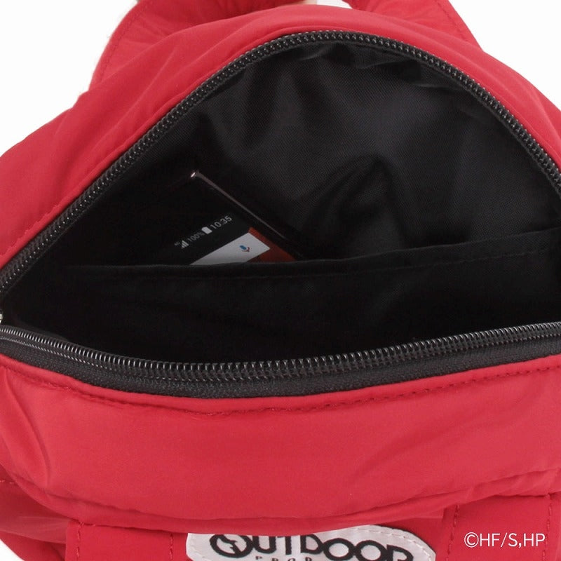 SPECIAL ORDER Haikyu!! x OUTDOOR PRODUCTS - Haikyu!! Round Mini Shoulder Bag: Red [ANIMATE EXCLUSIVE]