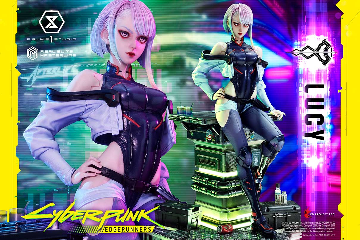PRE-ORDER Prime1 Studio - Real Elite Masterline - Cyberpunk: Edgerunners - Lucy 1/4