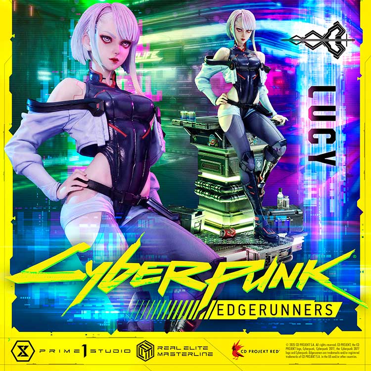 PRE-ORDER Prime1 Studio - Real Elite Masterline - Cyberpunk: Edgerunners - Lucy 1/4
