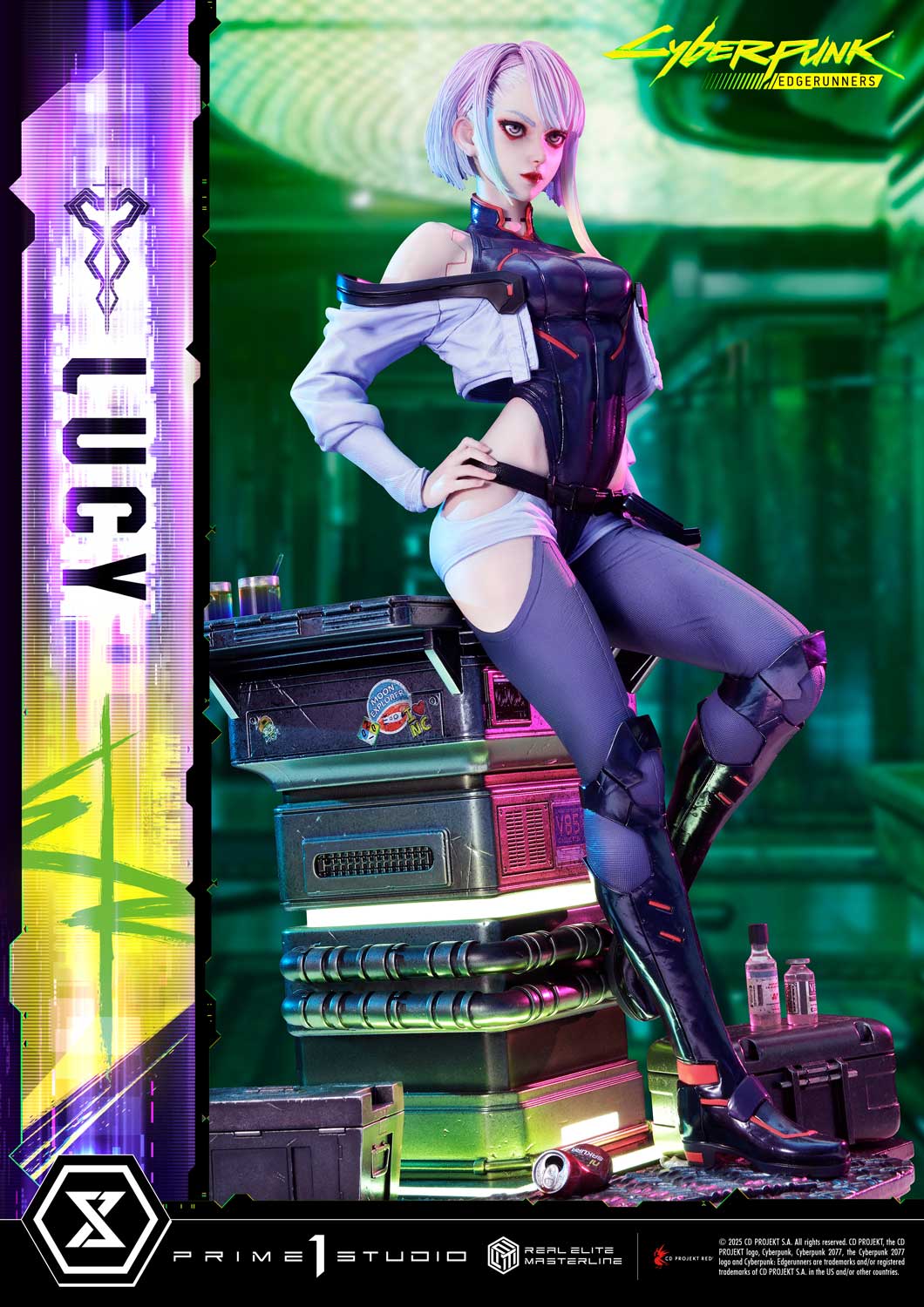 PRE-ORDER Prime1 Studio - Real Elite Masterline - Cyberpunk: Edgerunners - Lucy 1/4