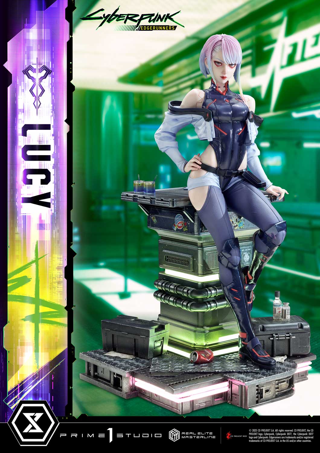 PRE-ORDER Prime1 Studio - Real Elite Masterline - Cyberpunk: Edgerunners - Lucy 1/4