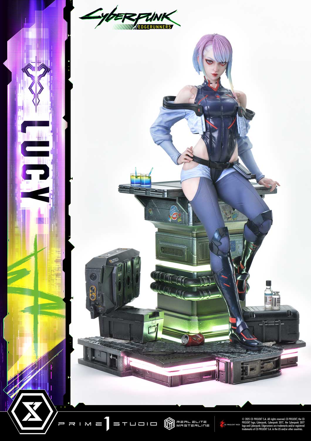 PRE-ORDER Prime1 Studio - Real Elite Masterline - Cyberpunk: Edgerunners - Lucy 1/4