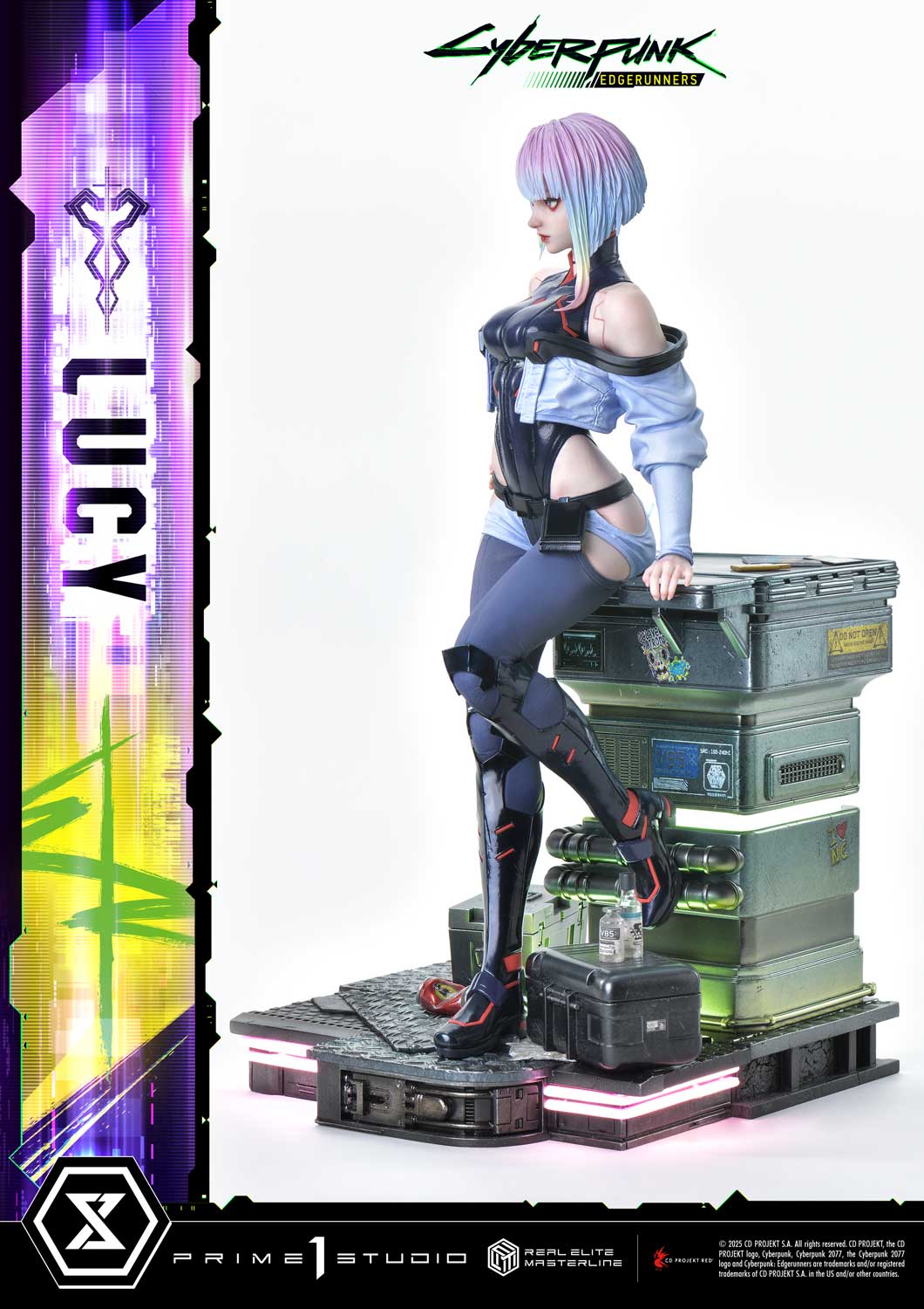 PRE-ORDER Prime1 Studio - Real Elite Masterline - Cyberpunk: Edgerunners - Lucy 1/4