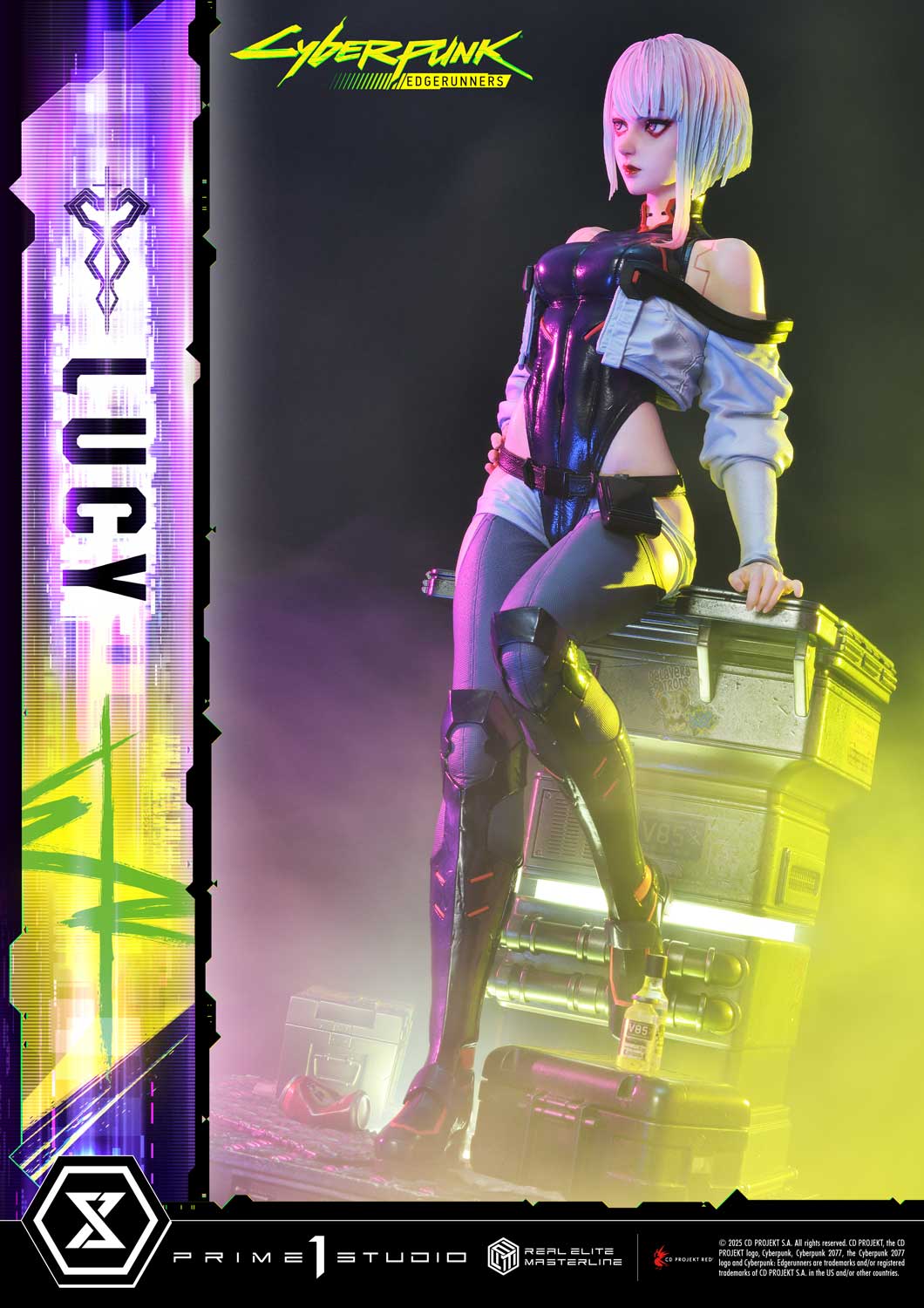 PRE-ORDER Prime1 Studio - Real Elite Masterline - Cyberpunk: Edgerunners - Lucy 1/4