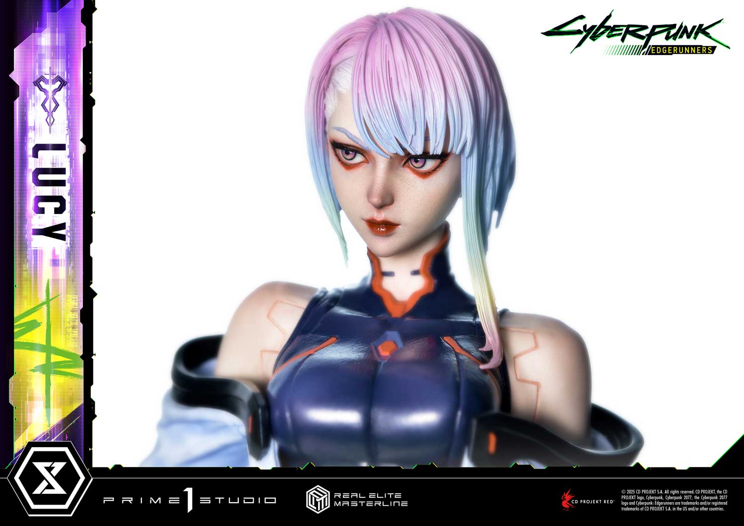 PRE-ORDER Prime1 Studio - Real Elite Masterline - Cyberpunk: Edgerunners - Lucy 1/4