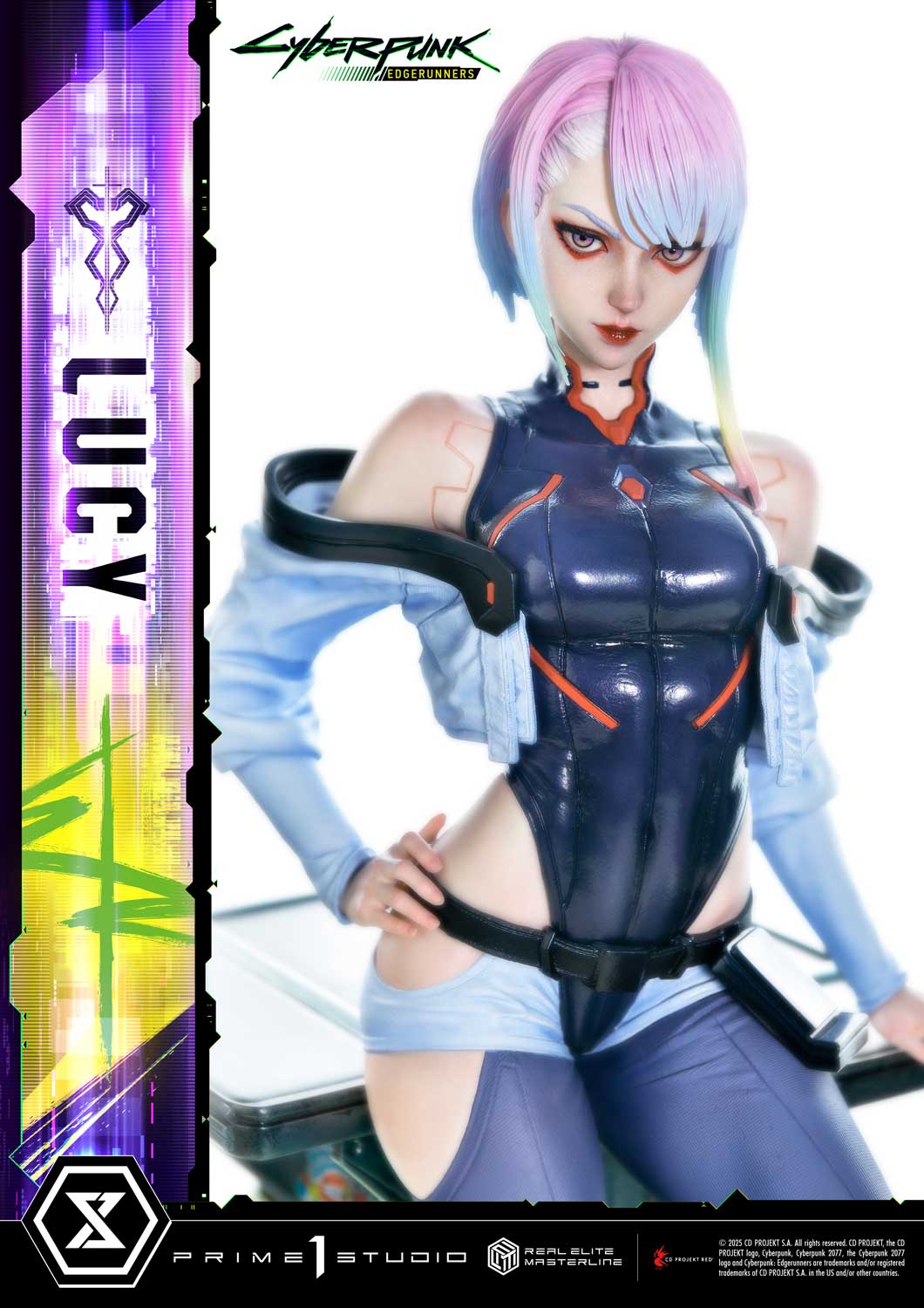 PRE-ORDER Prime1 Studio - Real Elite Masterline - Cyberpunk: Edgerunners - Lucy 1/4