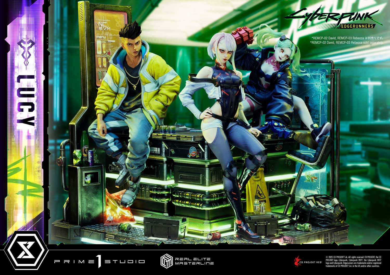 PRE-ORDER Prime1 Studio - Real Elite Masterline - Cyberpunk: Edgerunners - Lucy 1/4