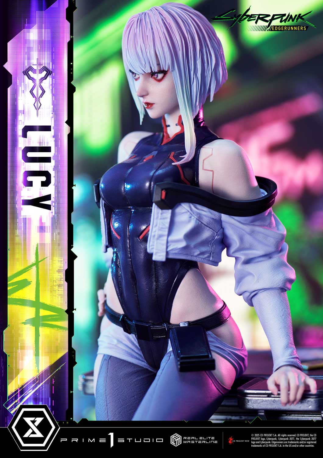 PRE-ORDER Prime1 Studio - Real Elite Masterline - Cyberpunk: Edgerunners - Lucy 1/4