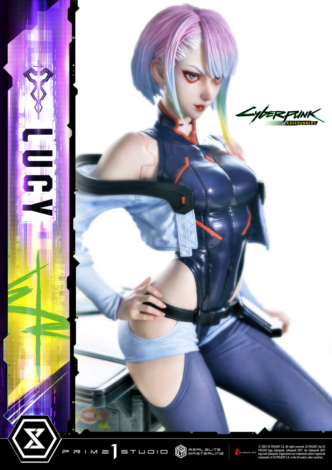 PRE-ORDER Prime1 Studio - Real Elite Masterline - Cyberpunk: Edgerunners - Lucy 1/4