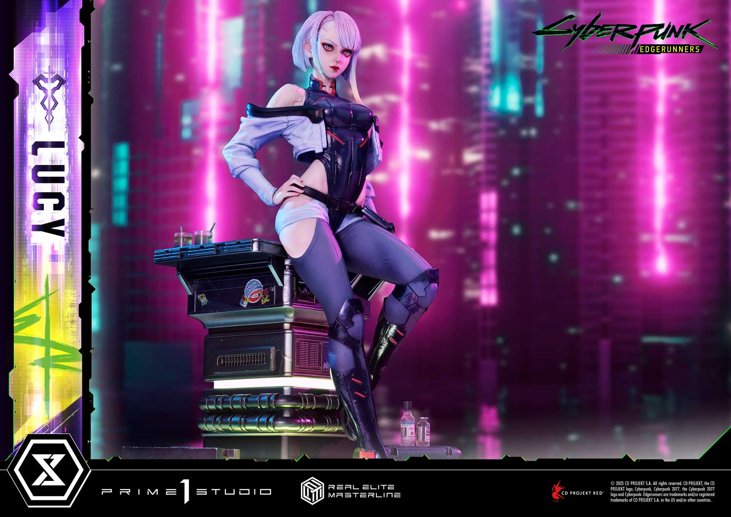 PRE-ORDER Prime1 Studio - Real Elite Masterline - Cyberpunk: Edgerunners - Lucy 1/4