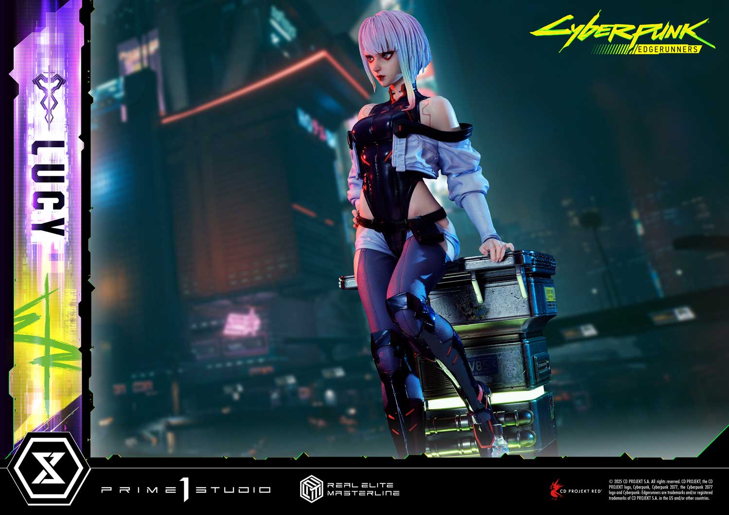 PRE-ORDER Prime1 Studio - Real Elite Masterline - Cyberpunk: Edgerunners - Lucy 1/4