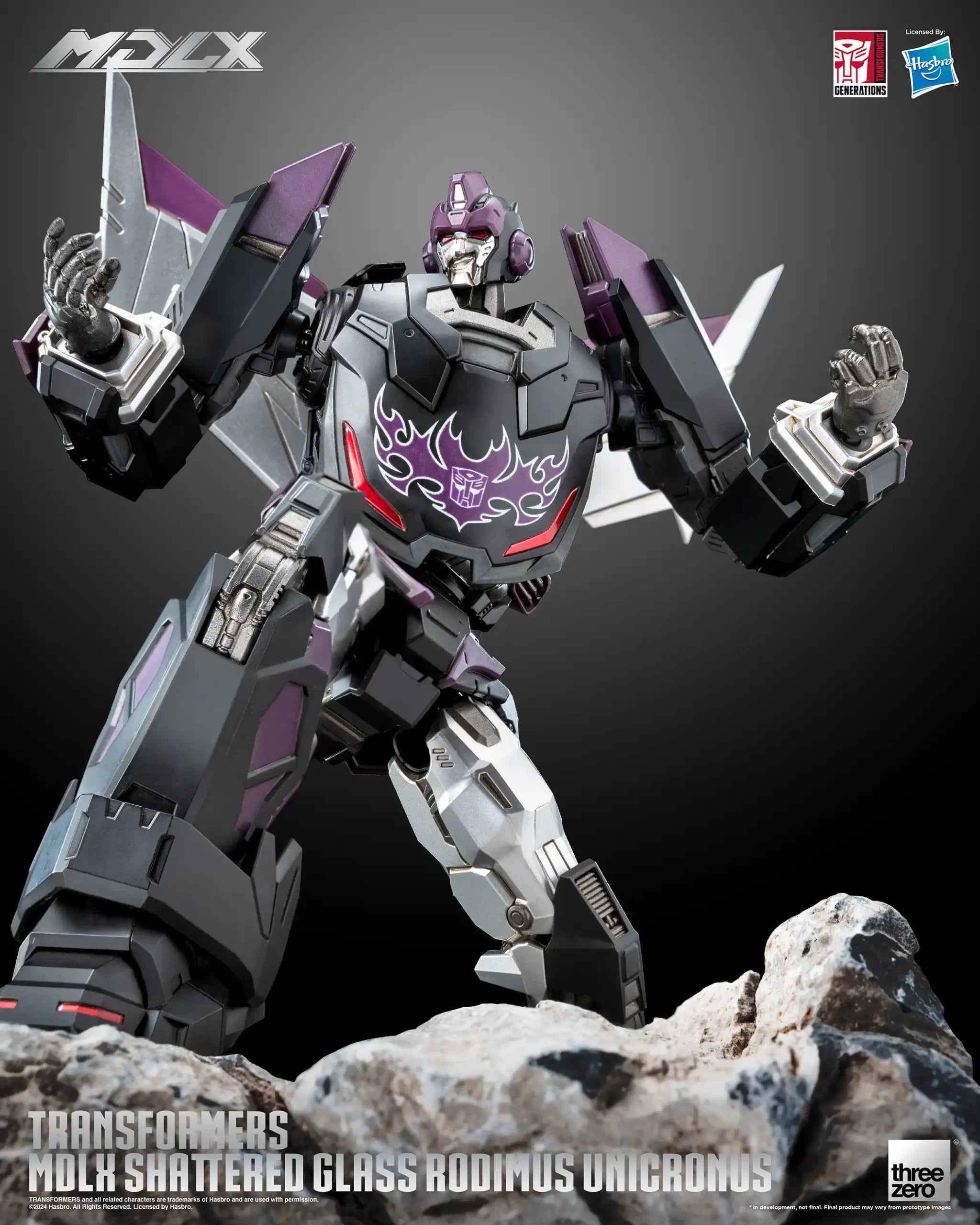 PRE-ORDER threezero - Transformers: Shattered Glass - Rodimus Unicronus