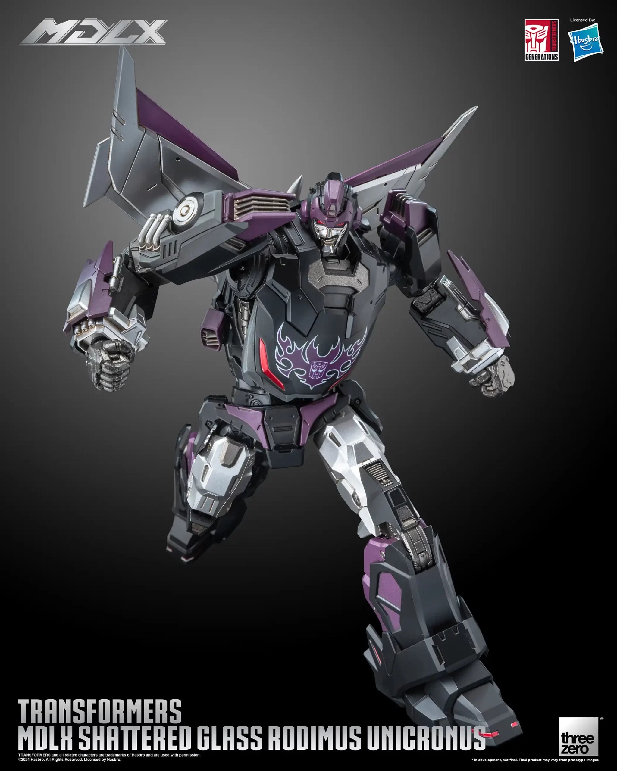 PRE-ORDER threezero - Transformers: Shattered Glass - Rodimus Unicronus