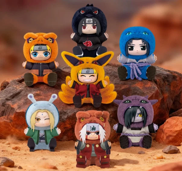 IN-STOCK TOP TOY x Eaki - Naruto Shippuden - Cute Beast Sitting Party Series