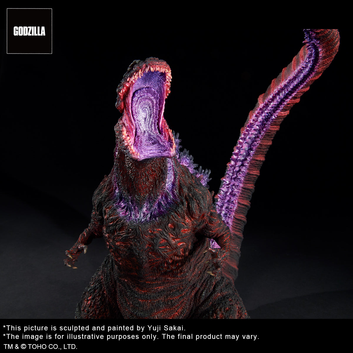 PRE-ORDER Plex - Toho 30cm Series Yuuji Sakai Zokei Collection - Godzilla (2016): 4th Form Awaken Ver.