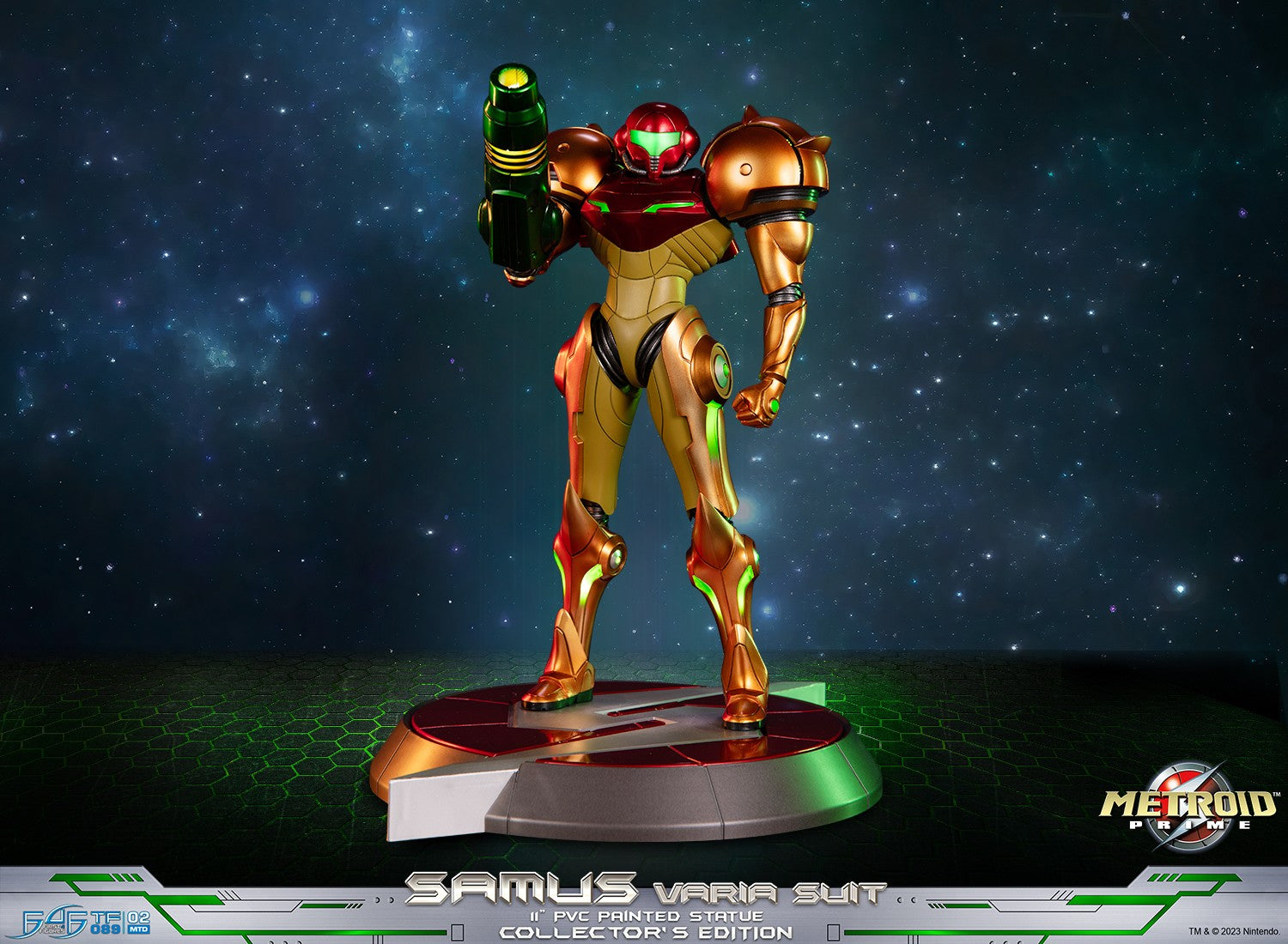 PRE-ORDER First4Figures - Metroid Prime - Samus Varia Suit: Collectors Edition