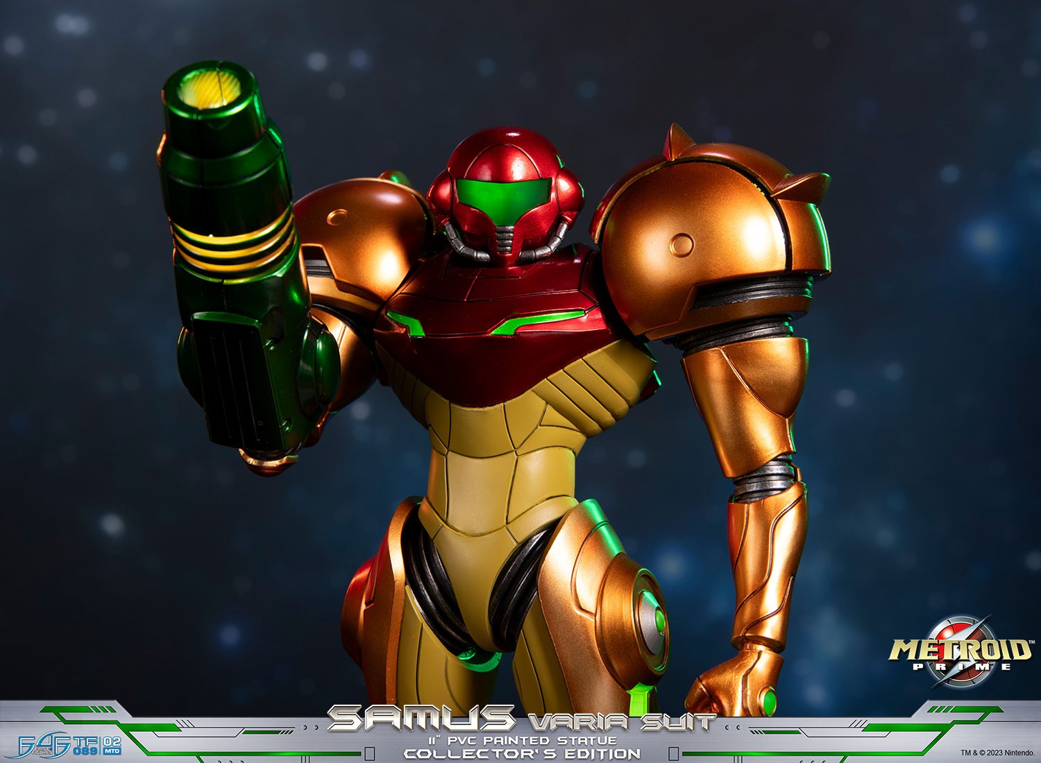 PRE-ORDER First4Figures - Metroid Prime - Samus Varia Suit: Collectors Edition