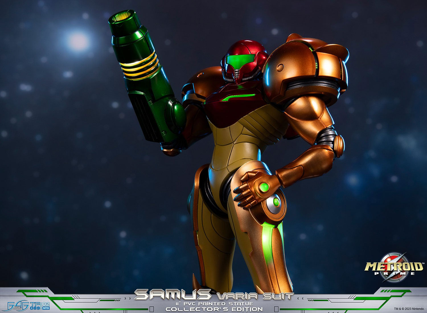 PRE-ORDER First4Figures - Metroid Prime - Samus Varia Suit: Collectors Edition