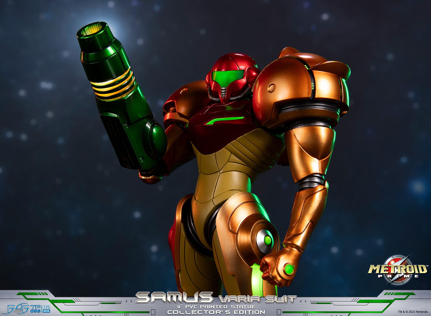 PRE-ORDER First4Figures - Metroid Prime - Samus Varia Suit: Collectors Edition
