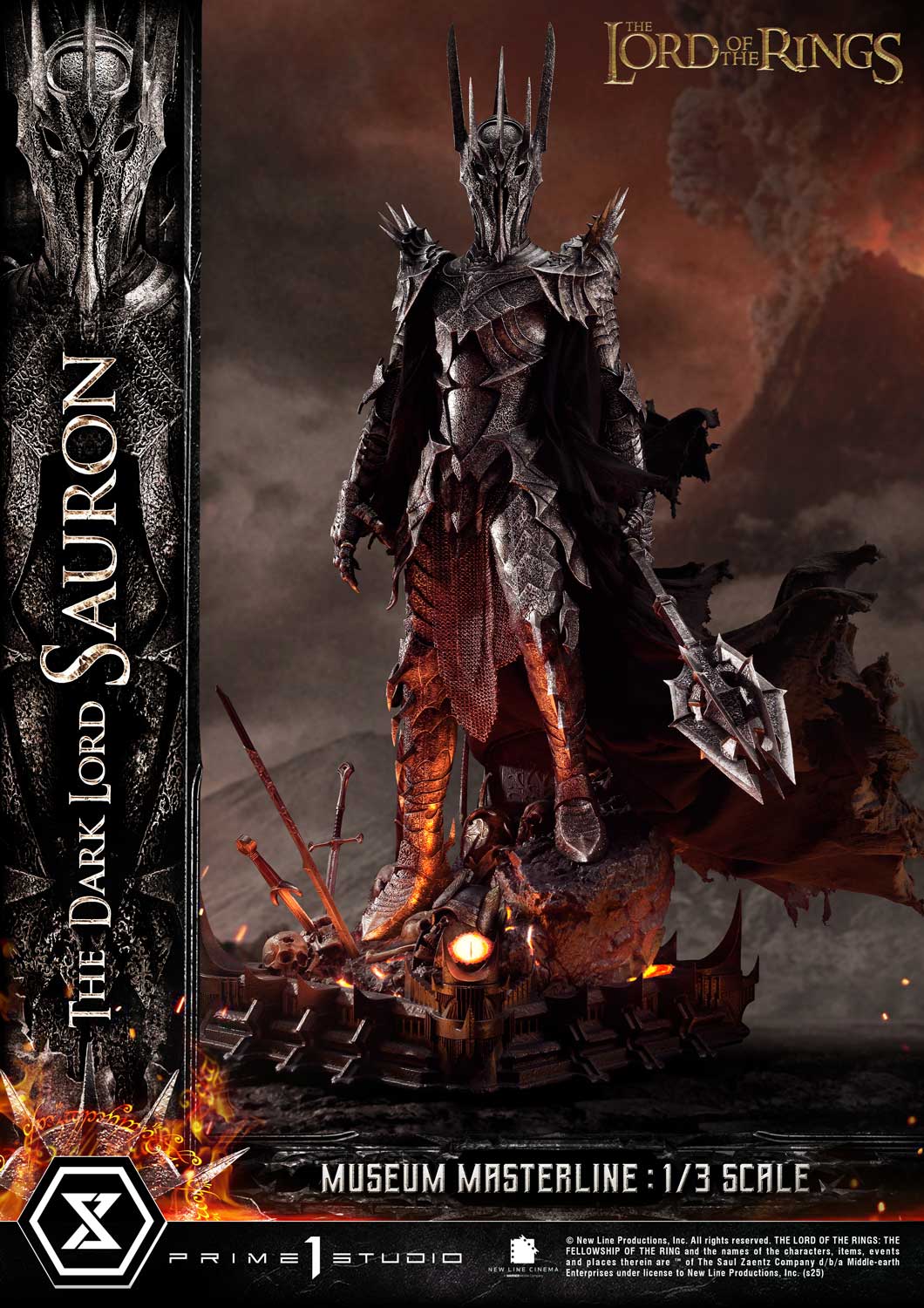 PRE-ORDER Prime1 Studio - Musuem Masterline - The Lord of the Rings - The Dark Lord Sauron: Bonus Ver. 1/3