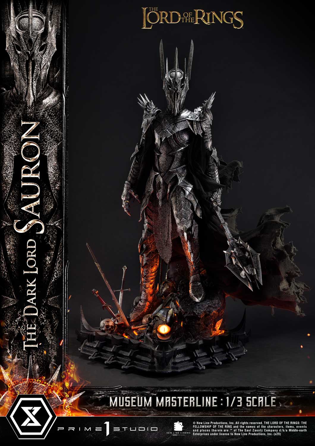 PRE-ORDER Prime1 Studio - Musuem Masterline - The Lord of the Rings - The Dark Lord Sauron: Bonus Ver. 1/3